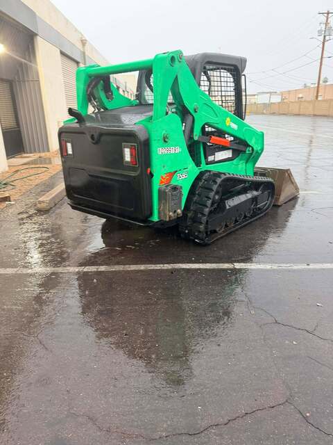2200 lb. Bobcat #T595, 70 HP, Turbocharged diesel, open cab, 2020 - Image 6