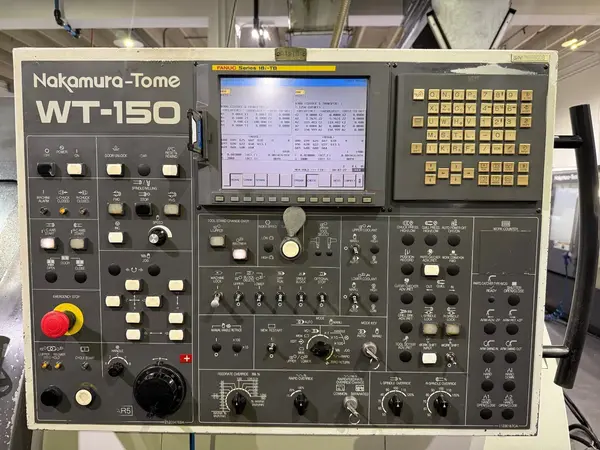 Nakamura Tome #WT-150, multi-axis CNC lathe, 2" bar, 29.5" centers, 7.48" dia., 15.7" lgth, 12 turret, Fanuc - Image 10