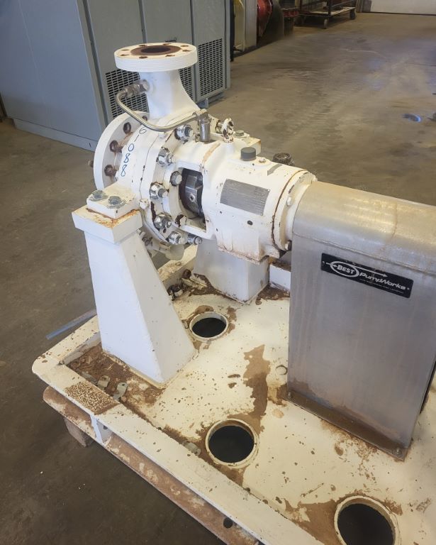 770 GPM @ 416' TDH, Sulzer Bingham #3x6x11.5A CAP, horizontal multi-stage centrifugal pump, complete - Image 3