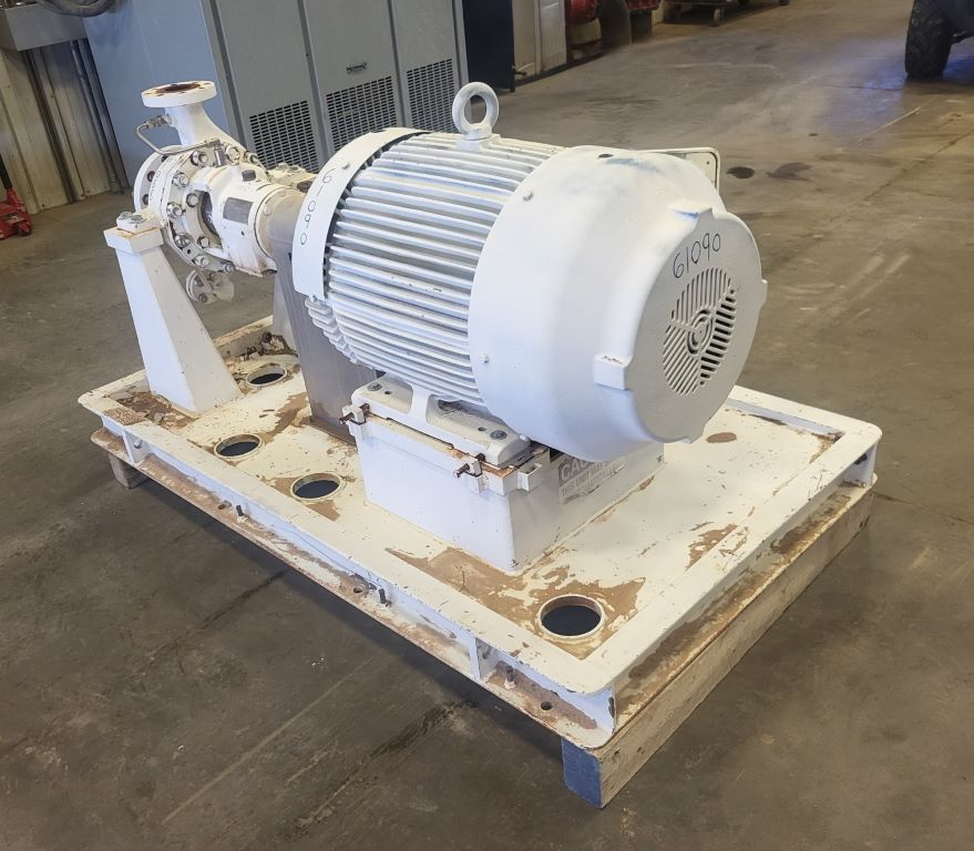 770 GPM @ 416' TDH, Sulzer Bingham #3x6x11.5A CAP, horizontal multi-stage centrifugal pump, complete - Image 10