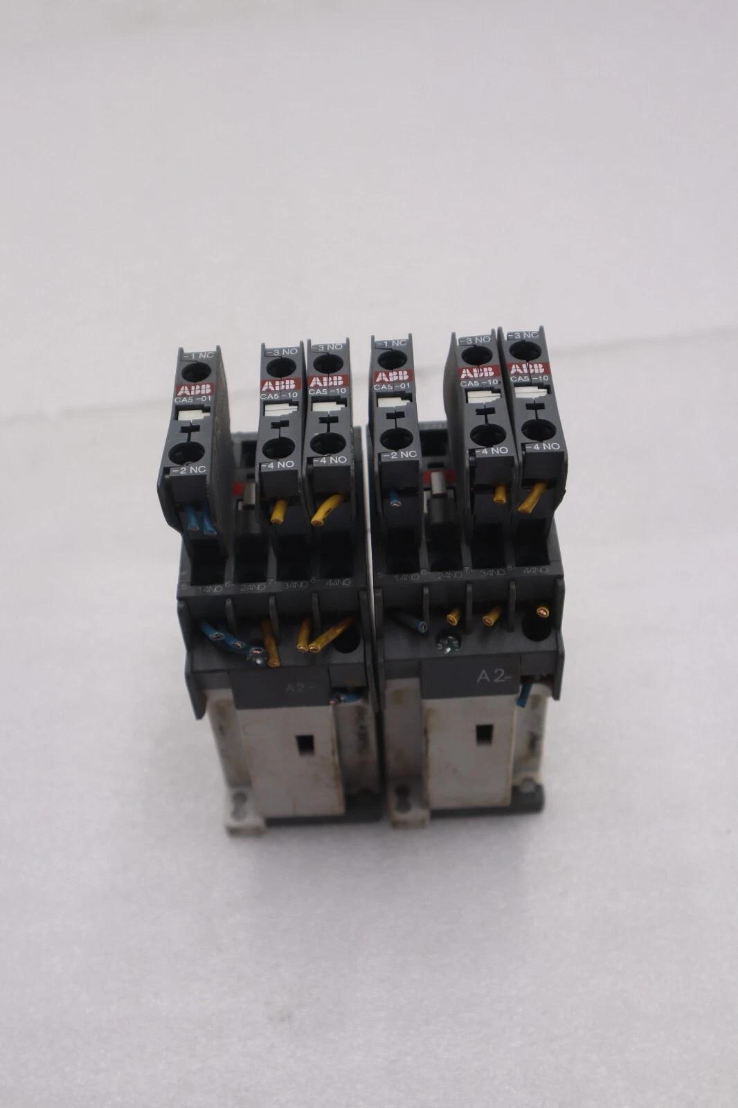 ABB RV5/50 24-50V Surge Suppressor CA5 A600 Q300 Used Stock #K-2176 - Image 4