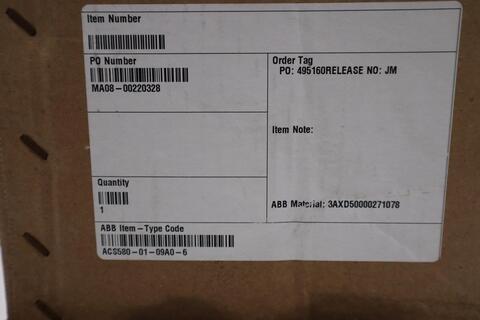 Allis-Chalmers s580-01-09a0-6 ac drive series general purpose 3 phase 5 hp - stock gf37 - Image 3