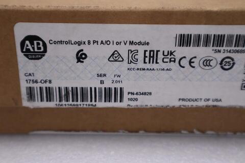 Allen-Bradley Bradley 1756-OF8 /A ControlLogix 8-P Analog Output Module - STOCK GF47 - Image 4