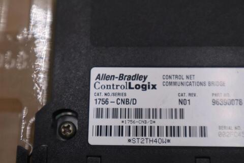 Allen-Bradley Bradley 1756-CNB/D Control Net Communication Bridge STOCK 5243CC - Image 2