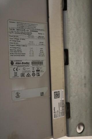 Allen-Bradley BRADLEY 20G1AND125JA0NNNNN PowerFlex 755 AC Drive 100 HP - STOCK CC102 - Image 2