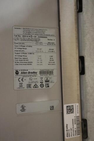 Allen-Bradley BRADLEY 20G1AND125JA0NNNNN PowerFlex 755 AC Drive 100 HP - STOCK CC102 - Image 5