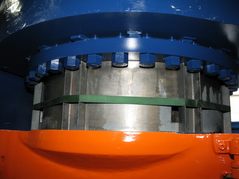 1000 Ton, Lake Erie, 37.5" x32", down-acting, 20" daylight, 7" stroke, frame-style, hydraulic tank, #2330 - Image 4