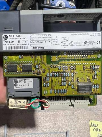 New open box Allen-Bradley 1747-l541 ser b allen bradley slc500 processor unit stk l810cc - Image 2