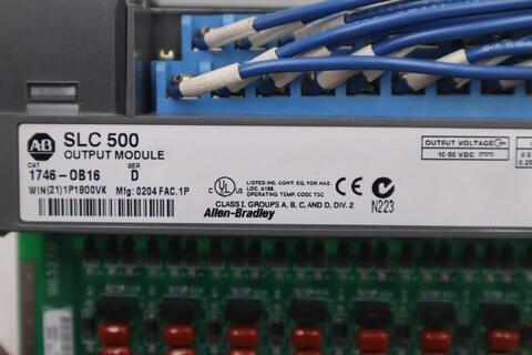 Allen-Bradley bradley 1746-ob16 slc 500 output module series d stk 5344a - Image 4