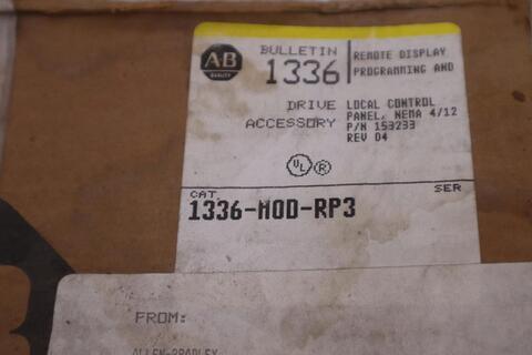 Allen-Bradley Allen-Bradley 1336-MOD-RP3 Local Control Panel --- AS PICTURED STOCK CC212 - Image 4