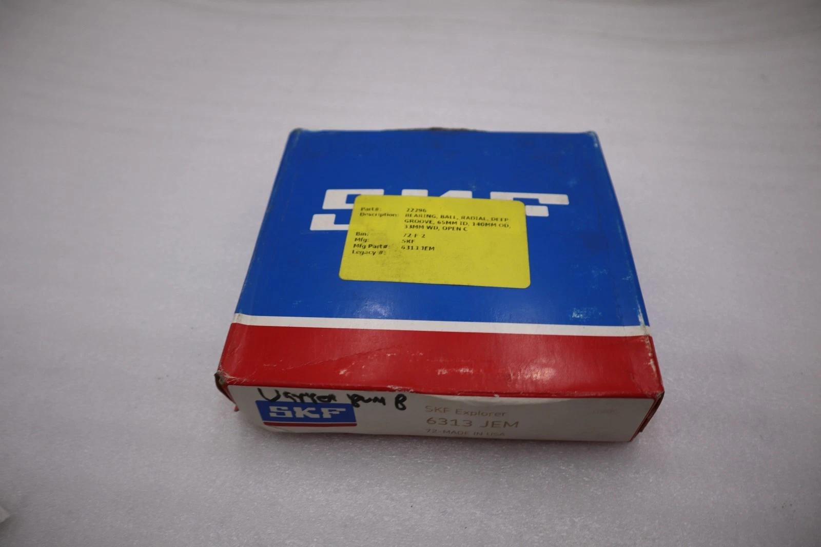 New skf 6313-jem/ 6313 jem deep groove ball bearing - stock 2936cc - Image 1