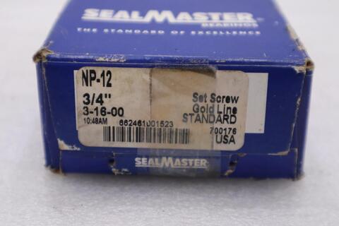 NEW Seal Master NP-12 PILLOW BLOCK BALL BEARING 2 BOLT STOCK H928A - Image 2