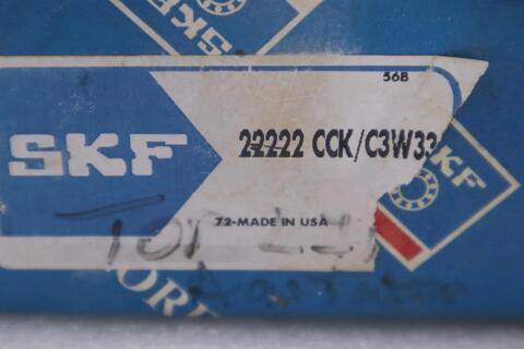 SKF 22222 CCK/C3W33 Spherical Roller Bearing NEW UNIT STOCK CC138 - Image 2