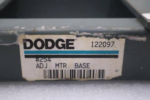 Dodge 122097 motor mounting base - surplus never used - stock 2897a - Image 2