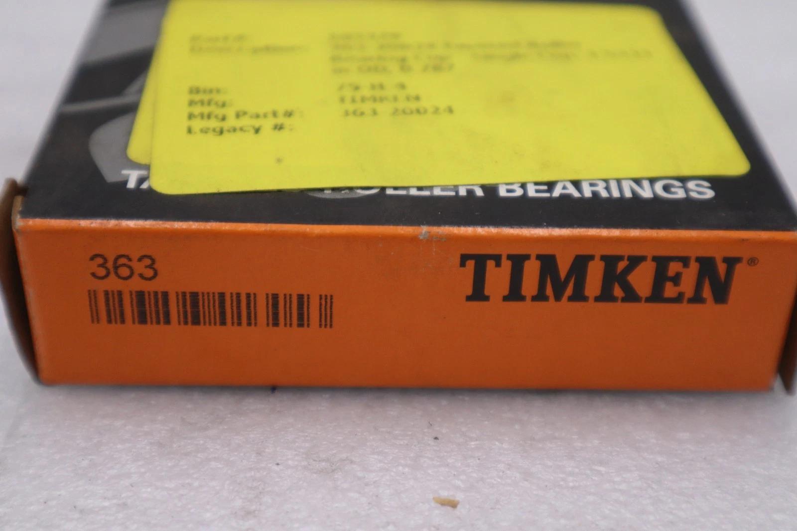 New open box timken 363 tapered roller bearing cup stk k2987cc - Image 2