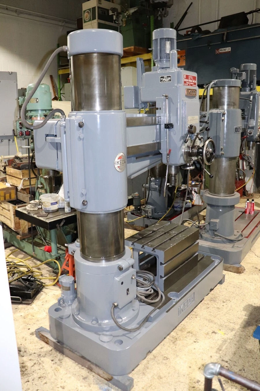 4' -12" Ikeda #RM-1175, Radial Drill, 30-1500 RPM, 5.5 kW, 200/440 V, 1979 - Image 2