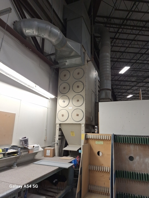 AAF International #1646892-1-OPTIFLO, Dust Collector, w/ 16-1/2" Chicago blower - Image 2