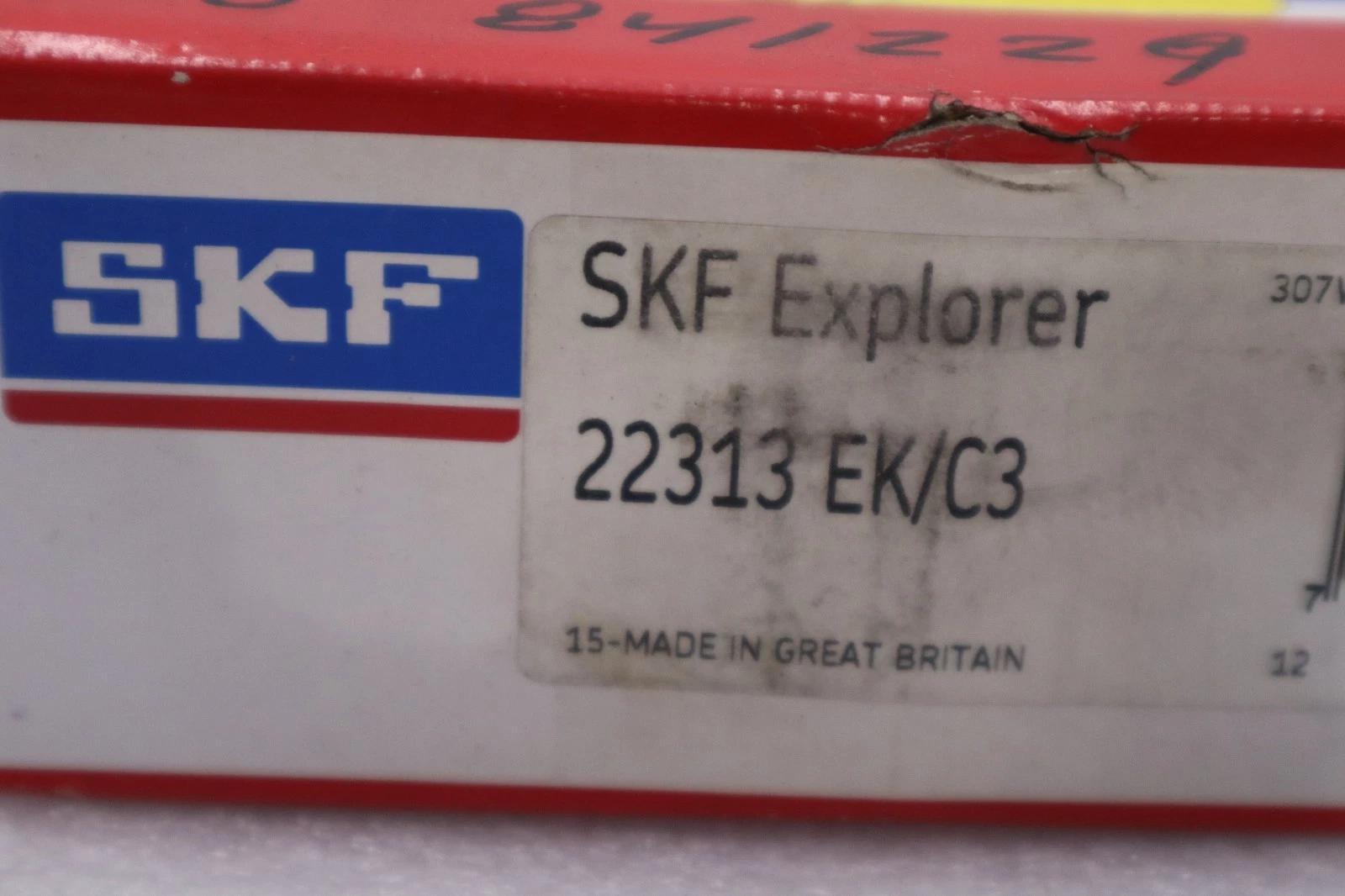 NEW SKF 22313 EK/C3 SPHERICAL ROLLER BEARING 65x140x48mm STOCK 1555CC - Image 2