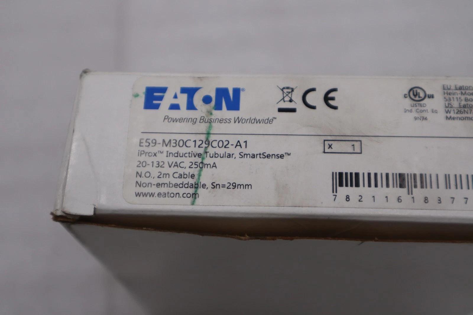 NEW OPEN BOX Eaton E59-M30C129C02-A1 iProx Programmable Proximity Sensor -5632CC - Image 3