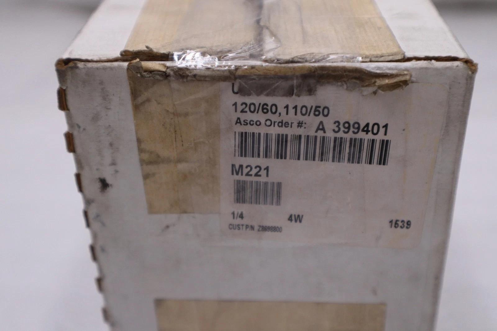New asco u8401b101 solenoid valve 24vdc 20-150 psi - stock k-3254cc - Image 5