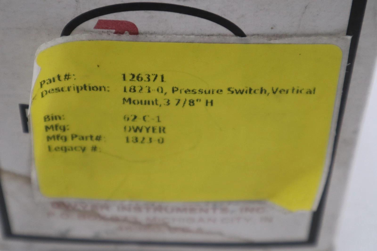 Dwyer series 1800 pressure switch 1823-0 - new in box - stock l213cc - Image 4