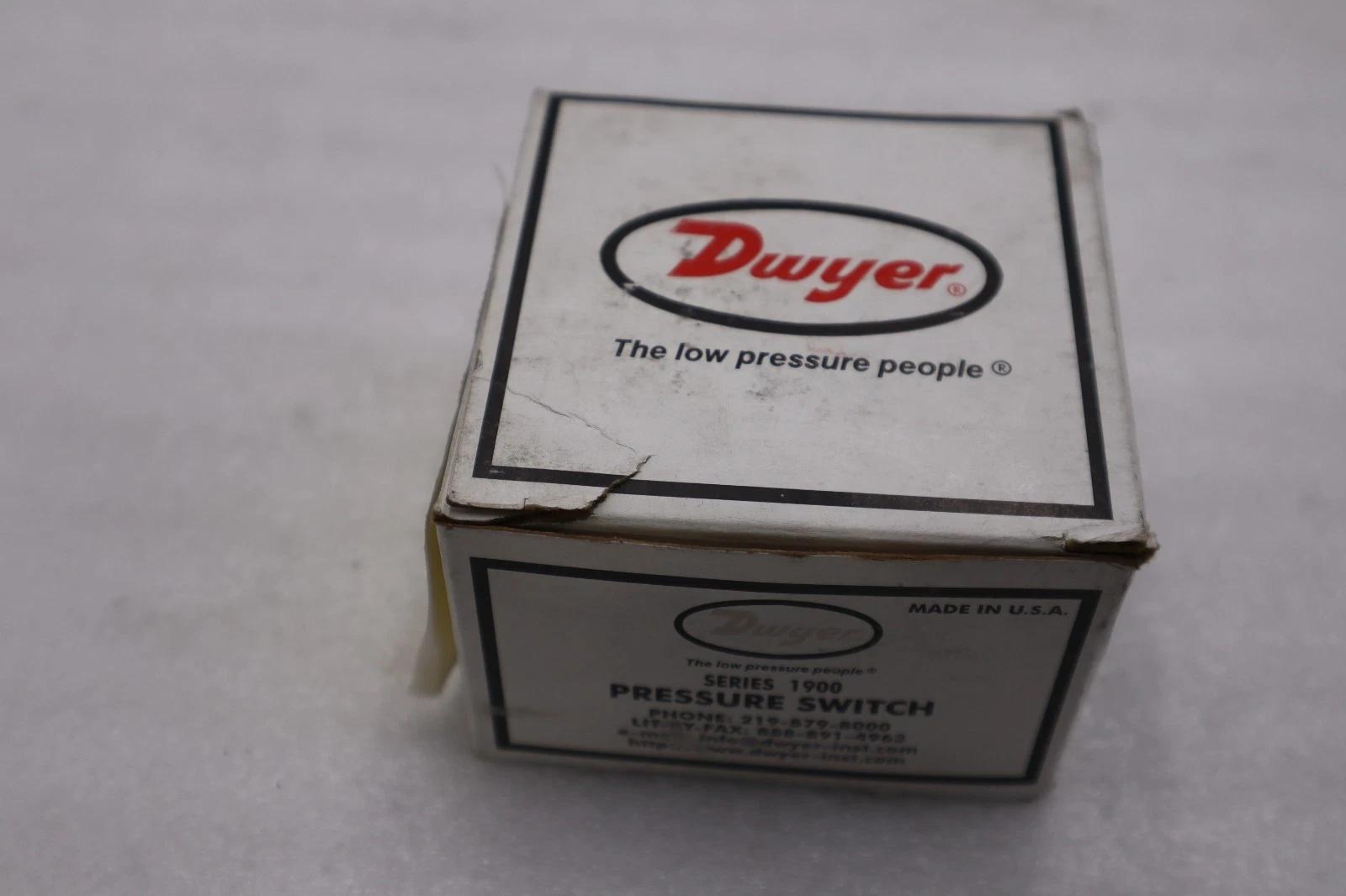 Dwyer 1910-5 pressure switch, differential series 1900 - stock 3837cc - Image 1