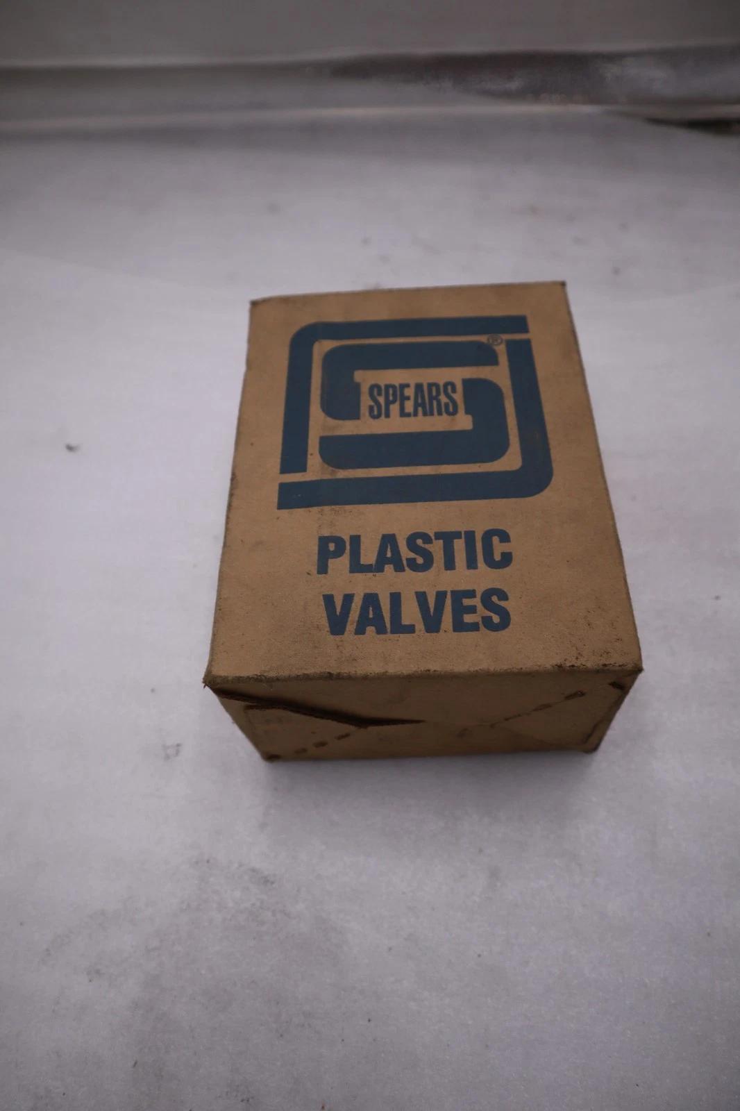NEW OPEN BOX Spears 1829-012 1-1/4 PVC Union Ball Valve STK CC120 - Image 1
