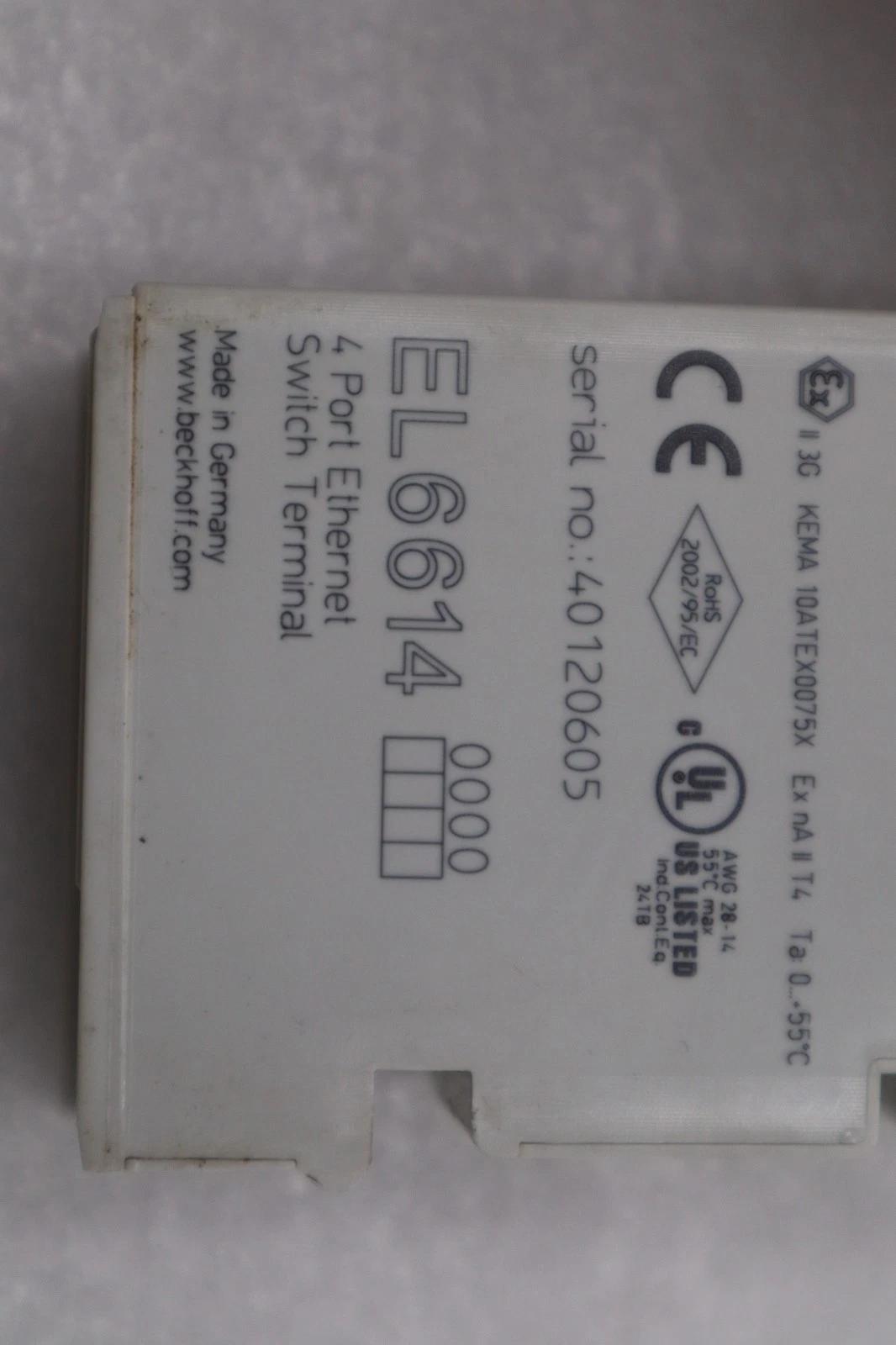 Beckhoff el6614 ethercat terminal stk h1209a - Image 2