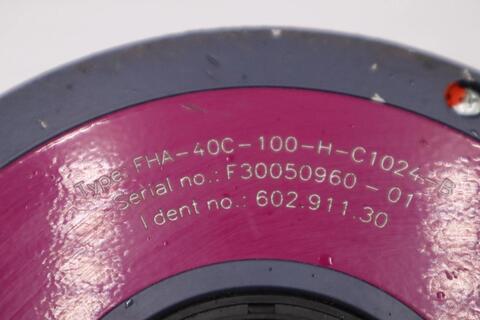 Harmonic drive fha-40c-100-h-c1024-b rotary servo actuator - stock cc247 - Image 3