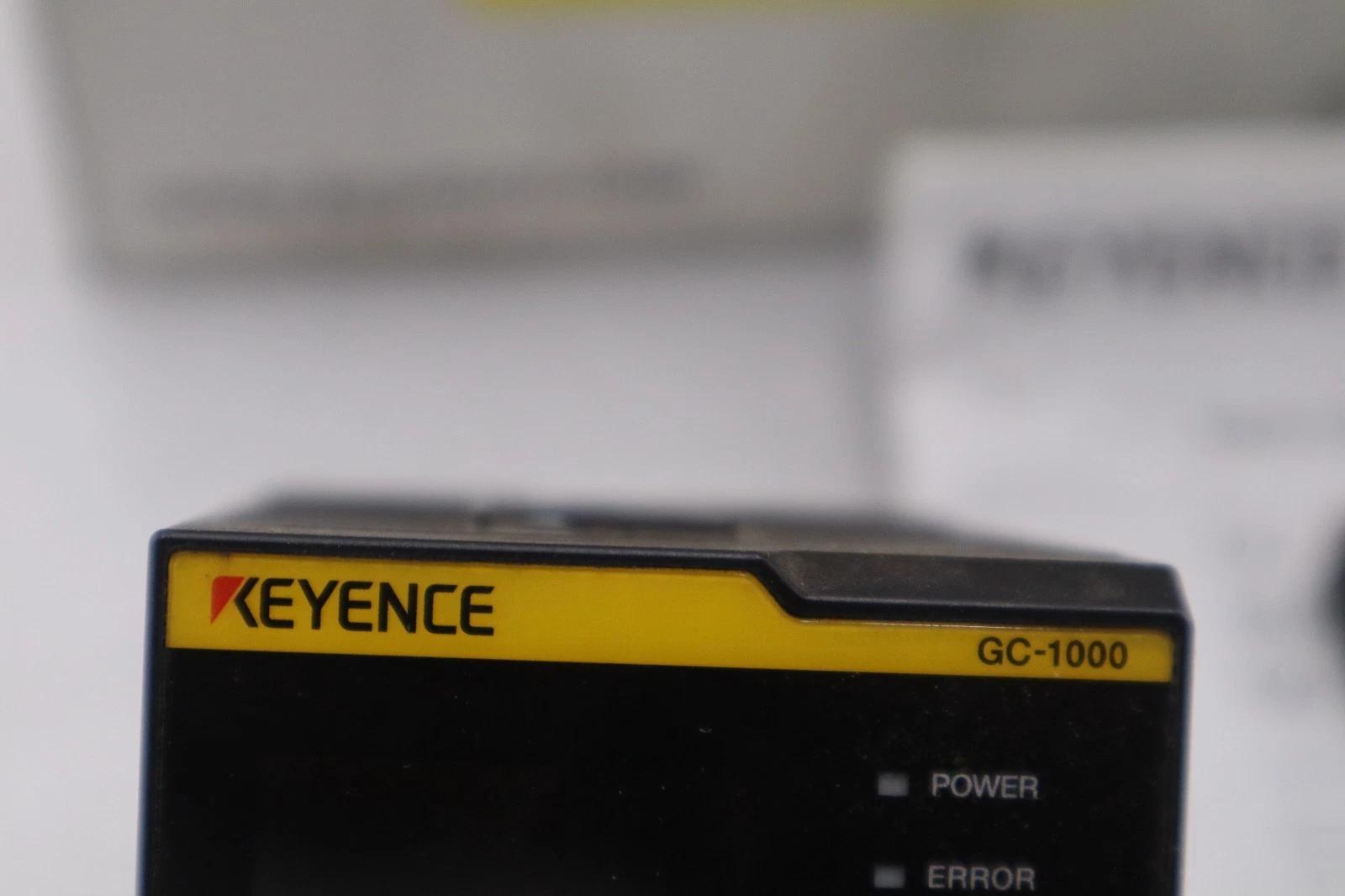 Keyence GC-1000 Industrial Safety Controller Ethernet LCD STOCK 1416CC - Image 3