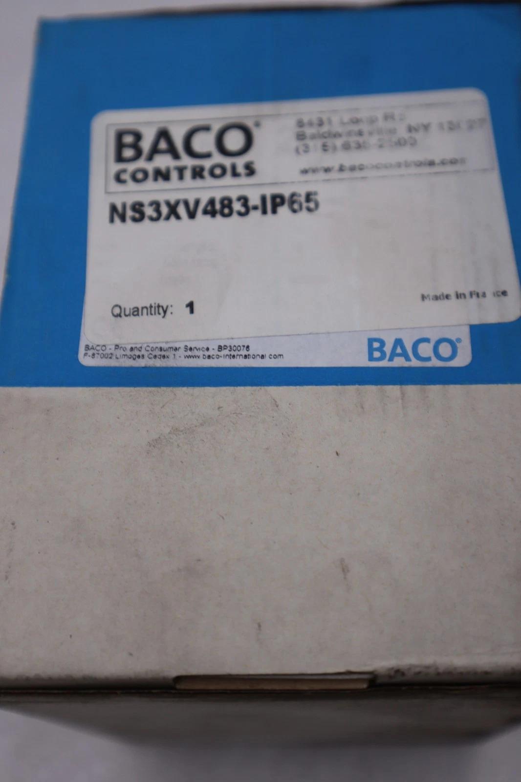Baco controls ns3xv483-ip65 - new in box - stock 1694cc - Image 3