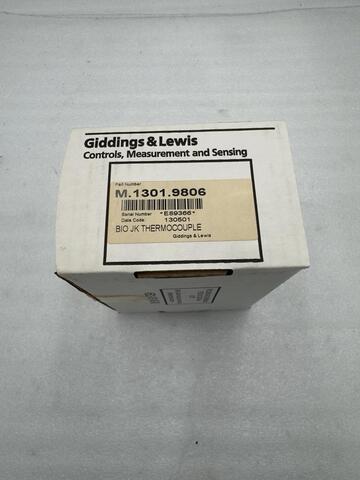 BRAND NEW Giddings & Lewis M.1301.9806 M13019806 Thermocouple STOCK H1653A - Image 2