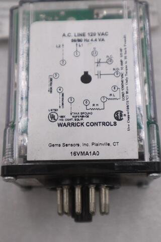 Warrick Controls 16VMA1A0 Control Relay NEW OPEN BOX STOCK K3986CC - Image 2