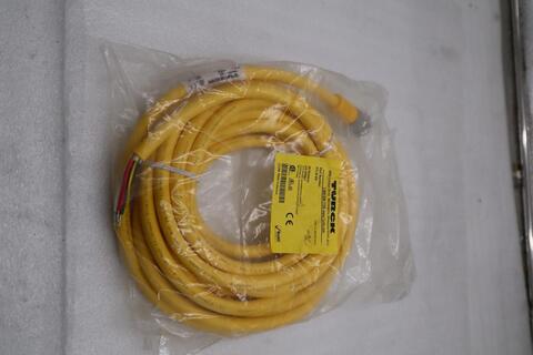 NEW Turck Actuator and Sensor Cordset RYV 40-6M STOCK H823 - Image 1