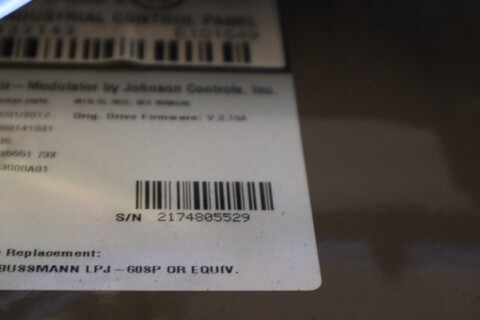 Johnson Controls AYK 550 Air Modulator Panel AYK550-PF-038A-4+B058+K465 #HP153 - Image 5
