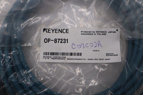 Keyence Bar Code Reader Cable OP-87231, new, STOCK H1555 - Image 2