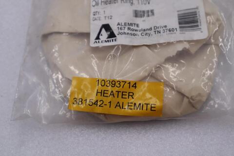 Alemite 381542-1 oil heater ring, 110v stock #k-2008 - Image 2
