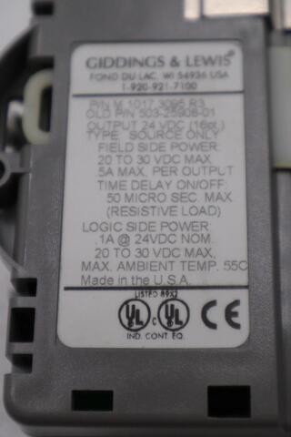 DANAHER MOTION M.1017.3095 R3 / M10173095 R3 GIDDINGS & LEWIS MODULE #6044 - Image 3