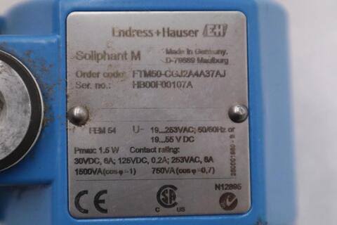 Endress Hauser SOLIPHANT M FTM50/ FTM50-CGJ2A4A37AJ STOCK H1395 - Image 4