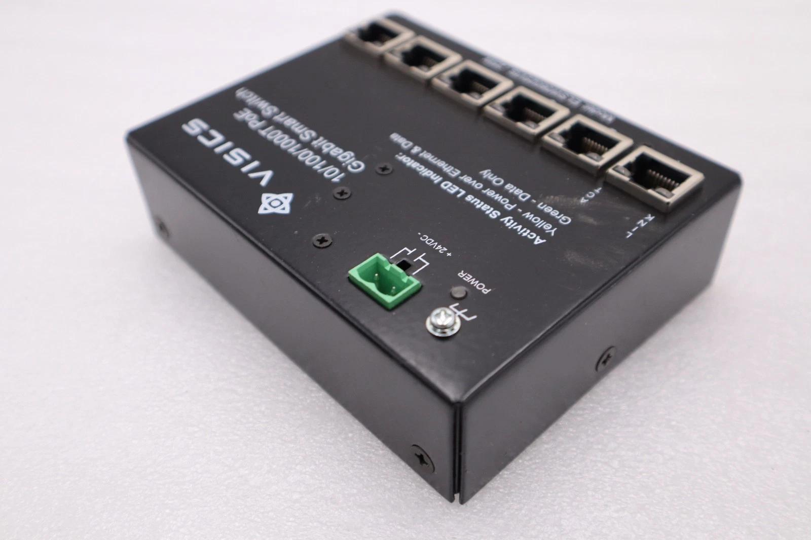 Visics elsw06025vis-25w ethernet switch eswitch 6 stock h842a - Image 4