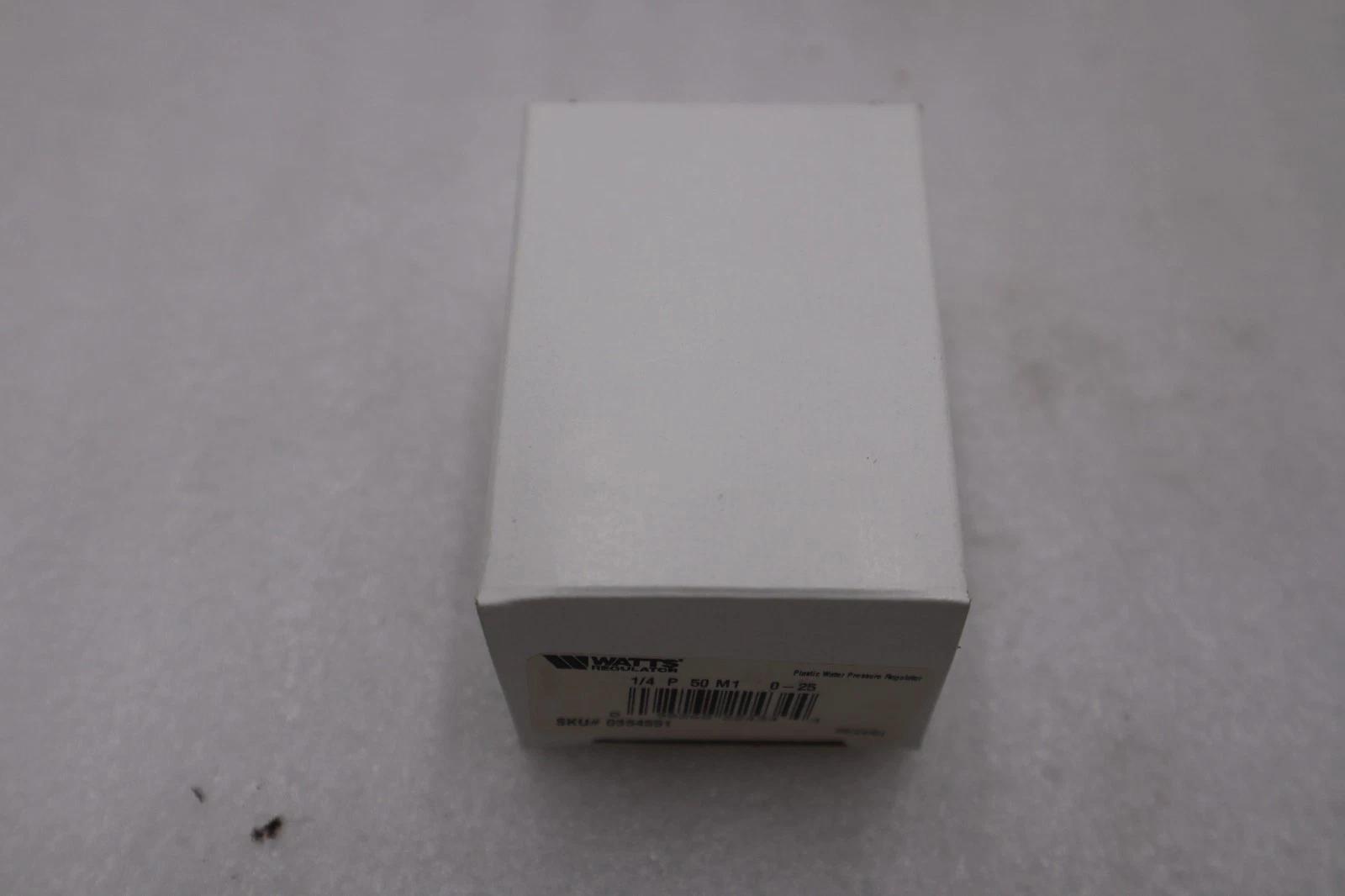 NEW OPEN BOX Watts 1/4 P 50 M1 0-125 Water Pressure Regulator 0-125psi 1/4" H799 - Image 4
