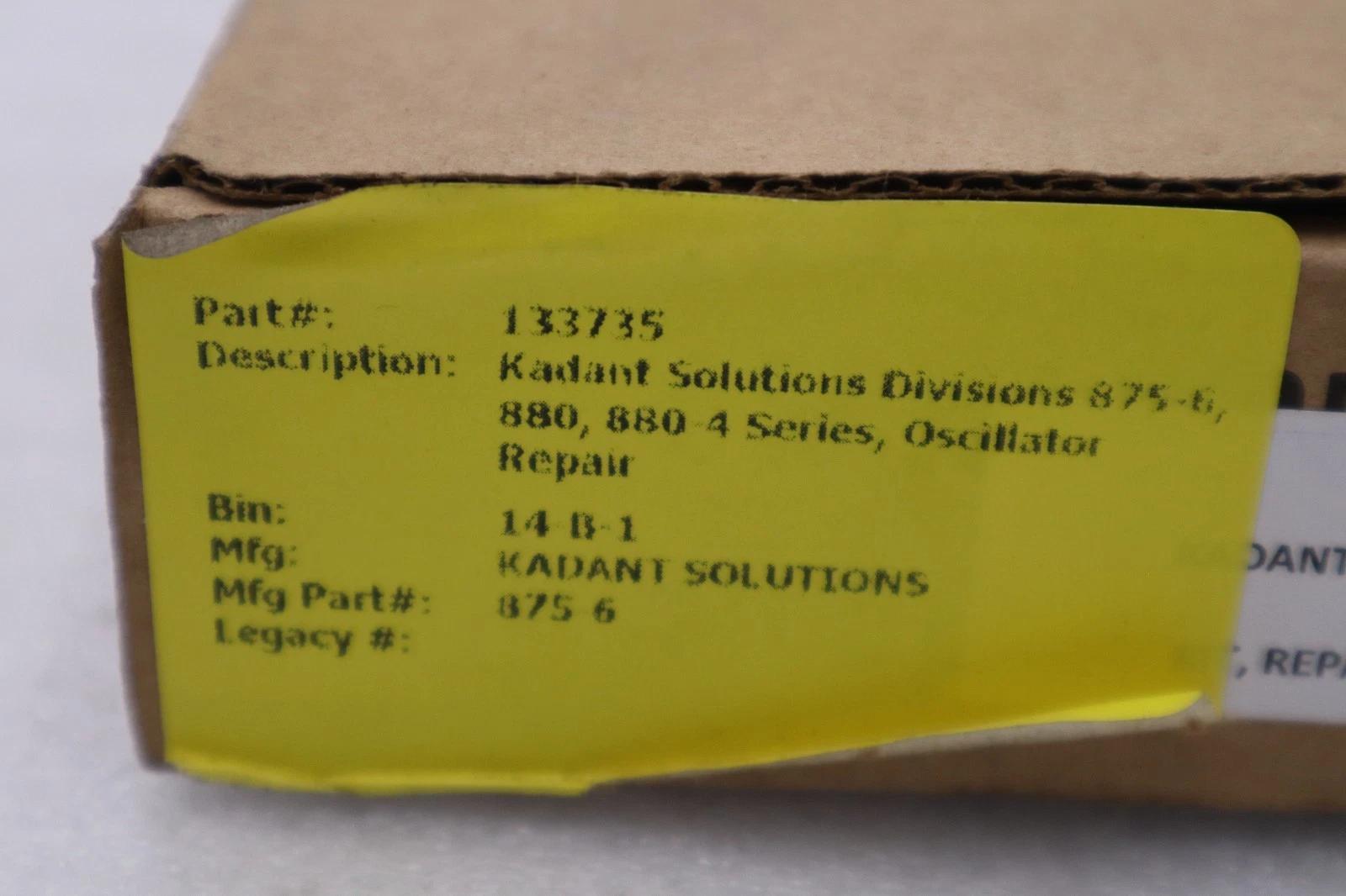 Kadant oscillator repair kit 875-6 - new in box - stock 1706cc - Image 4