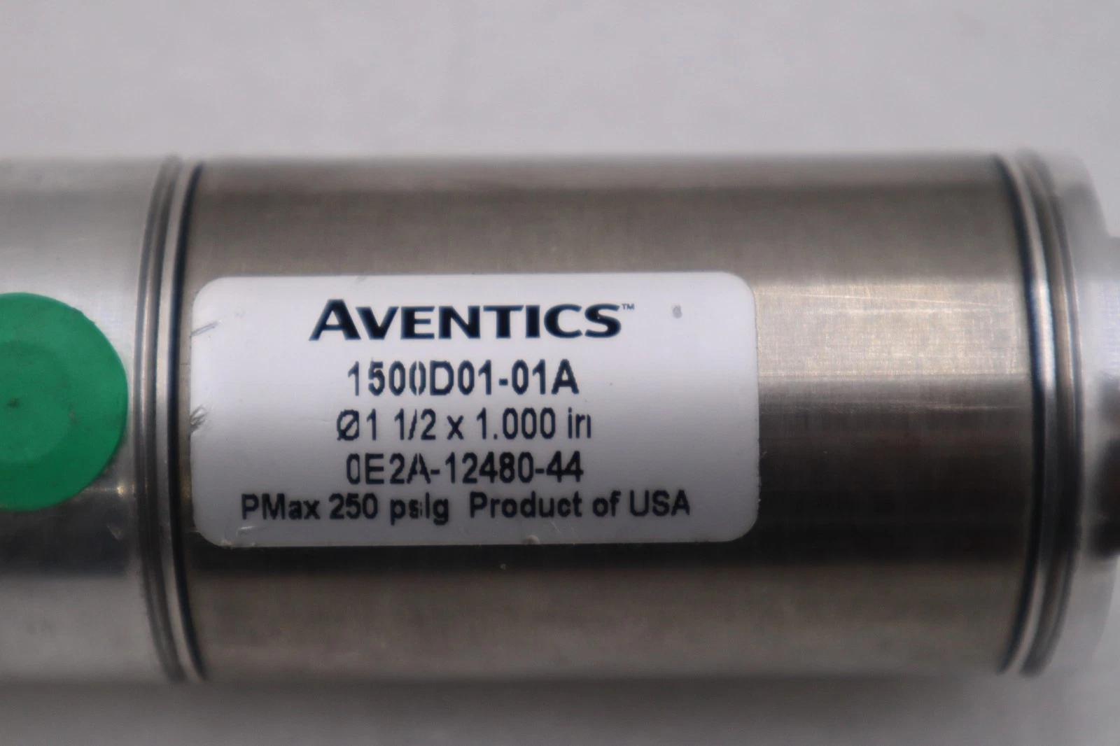 Asco Numatics 1500D01-01A/ 1500D0101A Cylinder STOCK H1458A - Image 2