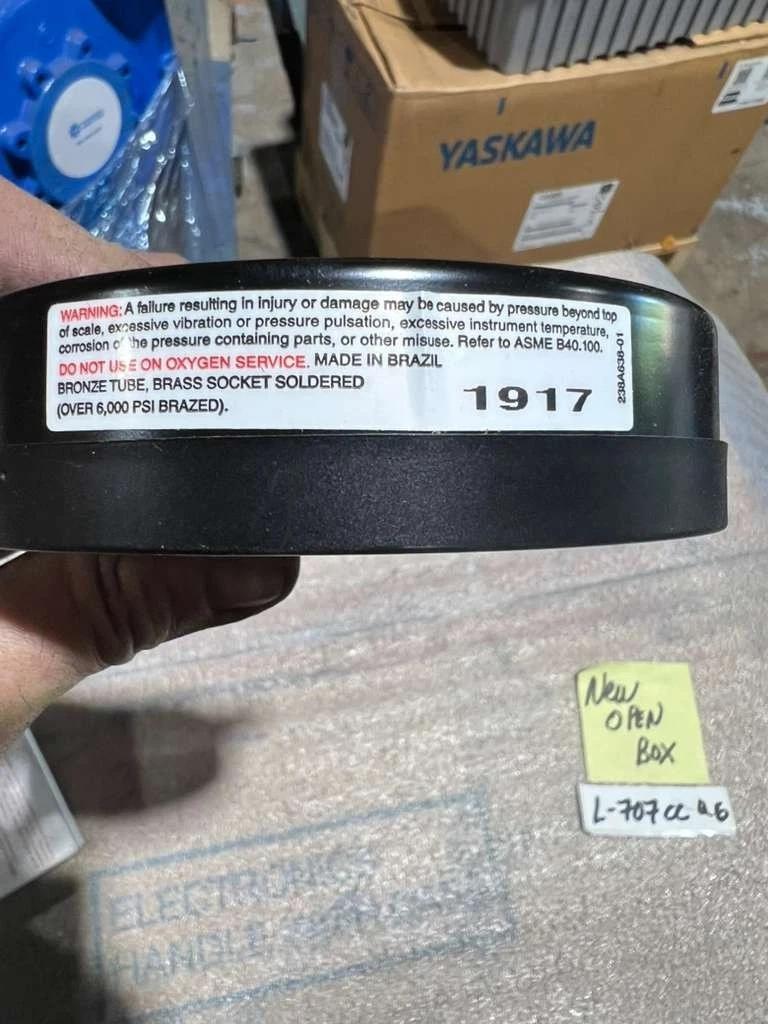 Ashcroft 45w1000h02l-30 / 0-30 psi pressure gauge 4.5" face /1/4 npt stk l707cc - Image 3