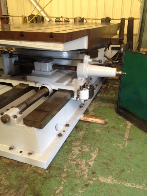 72" x 156" Cross sliding power rotary table, 72" travel, 9-1/2" H, 6 T-slots, #26970 - Image 4