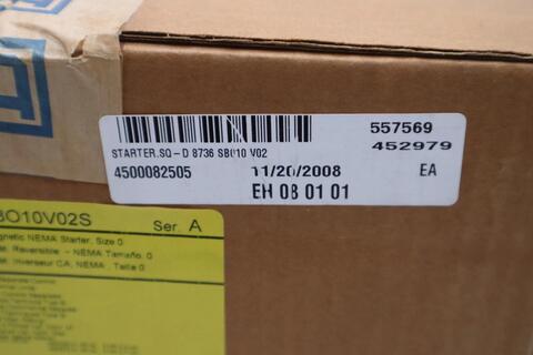 Schneider electric 8736sbo10v02s reversing starter size 0 new in box stock cc174 - Image 3
