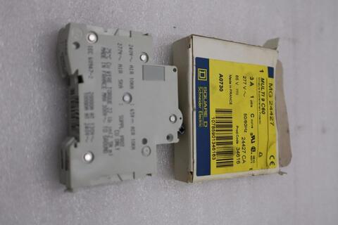 New open box square d mg24427 protector 277vac 3a 1 pole stk h1075a - Image 2