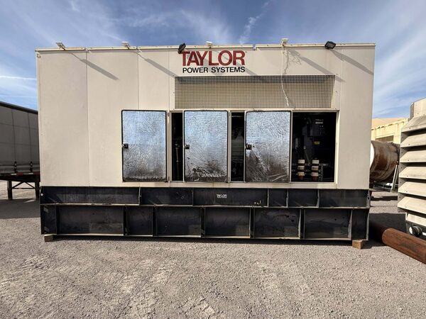 1000 KW Taylor #DS1000M, diesel generator set, 277/480 Volts, 2007 - Image 4