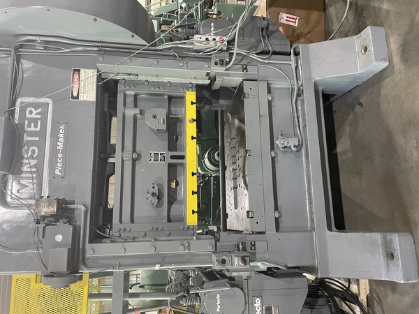 100 Ton, Minster #P2-100-48, straight side punch press, 3" stroke, 17.5" Shut Height, 15 HP - Image 1