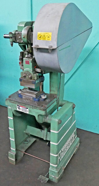 15 Ton, Rousselle #2, Punch Press, 2" stroke, 1-3/4" ram adj., 7-3/4" Shut Height, 5-1/2" throat - Image 5